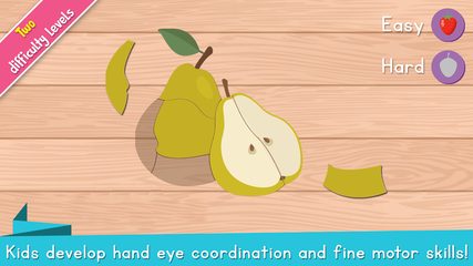 Screenshot 1: Food Puzzle for Kids: Preschool