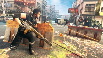 Screenshot 1: Cover Strike Shooting Games 3D