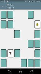 Screenshot 3: Concentration (Matching Pairs)