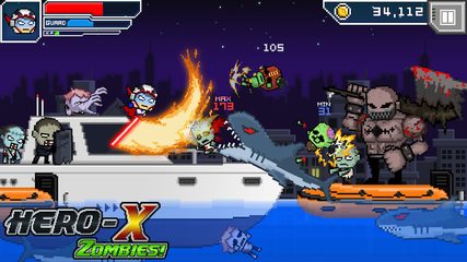 Screenshot 3: HERO-X: ZOMBIES!