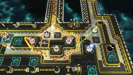 Screenshot 2: Sci-Fi Tower Defense Module TD