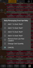 Screenshot 14: Database for Super Ball TCG