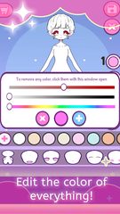 Screenshot 7: Moon's Closet dress up game