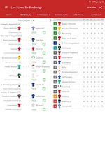 Screenshot 13: Live Scores for Bundesliga 2021/2022