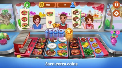 Screenshot 1: Food Truck Restaurant 2: Kitchen Chef Cooking Game