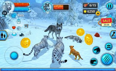 Screenshot 7: White Tiger Family Sim Online - Animal Simulator