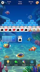 Screenshot 1: TriPeaks Solitaire - Classic Solitaire Card Game