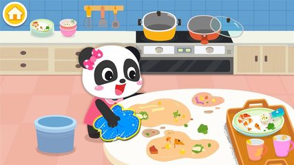Screenshot 3: Baby Panda's Life: Cleanup
