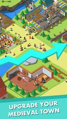 Screenshot 3: Idle Medieval Town - Tycoon, Clicker, Medieval