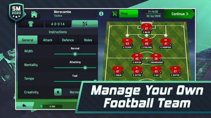 Screenshot 2: Soccer Manager 2020 - Football Management Game