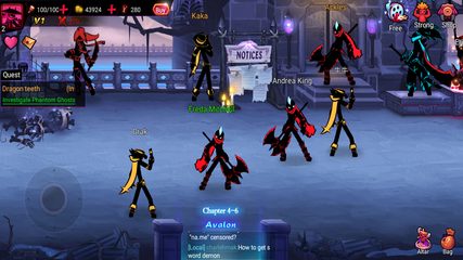 Screenshot 23: League of Stickman 2-Online Fi