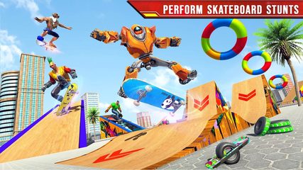 Screenshot 19: Flying Skateboard Robot Car