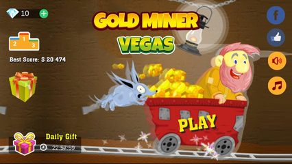 Screenshot 1: Gold Miner Vegas