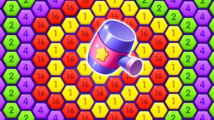 Screenshot 1: Merge Number - Hexa Puzzle