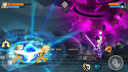 Screenshot 1: Stickman Ninja Fight - Shinobi Epic Battle