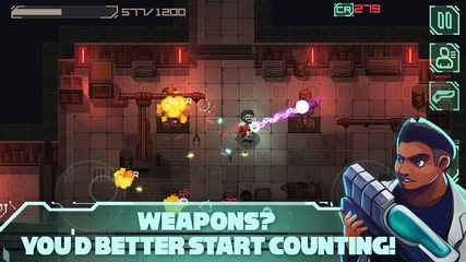 Screenshot 1: Endurance: epic space team rpg