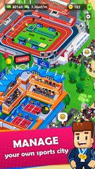Screenshot 1: Sports City Tycoon: Idle Game