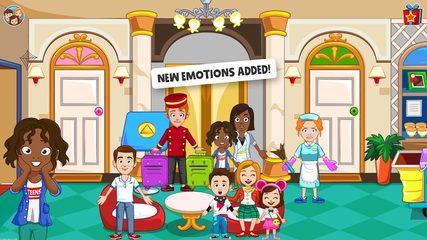 Screenshot 2: My Town : Hotel Games for Kids