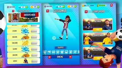 Screenshot 3: PSG Soccer Freestyle 2022