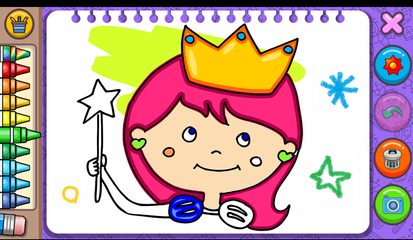 Screenshot 9: Princess Coloring Book & Games
