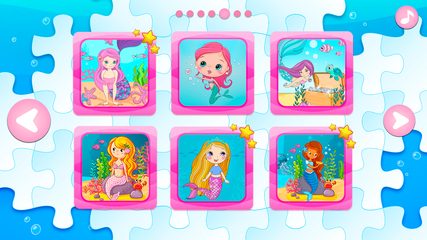 Screenshot 3: Mermaid Puzzles for Kids