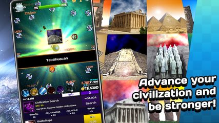 Screenshot 4: Contact Origin: Idle RPG