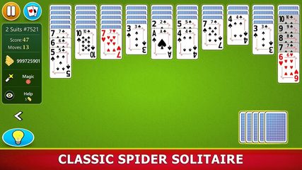 Screenshot 1: Spider Solitaire Mobile