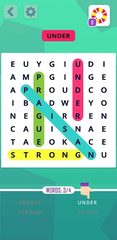 Screenshot 1: Wordish: Word search evolution - find hidden term