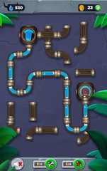 Screenshot 19: Water flow - Connect the pipes