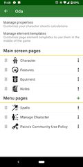 Screenshot 7: Character Sheet for any RPG