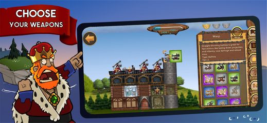 Screenshot 4: Siege Castles - A Castle Defense & Building Game