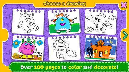 Screenshot 11: Fantasy Coloring Book & Games