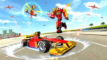 Screenshot 10: Dragon Fly Robot Car Game 3d