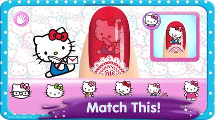 Screenshot 3: Hello Kitty Nail Salon