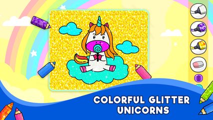 Screenshot 20: Unicorn Glitter Coloring Book: Coloring Unicorn🦄