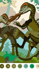 Screenshot 8: Dinosaur Coloring Book – Encyclopedia for Kids
