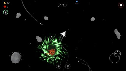 Screenshot 2: 2 Minutes in Space: Missiles!