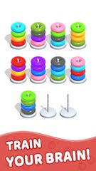 Screenshot 4: Color Hoop Stack - Sort Puzzle