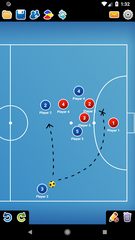 Screenshot 3: Coach Tactic Board: Futsal