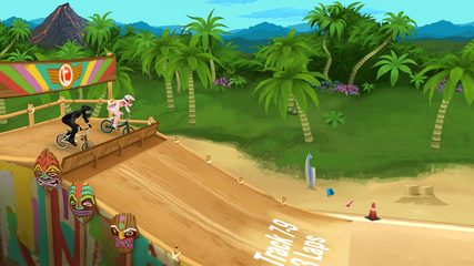 Screenshot 1: Mad Skills BMX 2