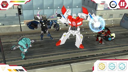 Screenshot 1: Transformers: RobotsInDisguise