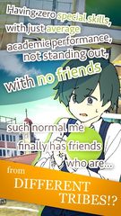 Screenshot 1: Normal Me and Abnormal Friends [Visual Novel]