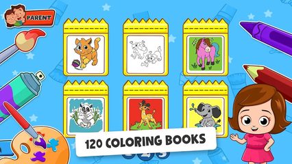 Screenshot 17: Baby Coloring game - Baby Town