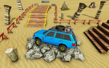 Screenshot 2: Offroad 4x4 : Car Parking & Car Driving Games 2021
