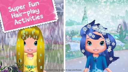 Screenshot 3: Strawberry Shortcake Holiday Hair
