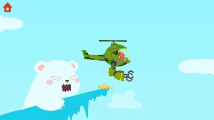 Screenshot 5: Dinosaur Helicopter - for kids