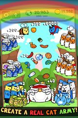 Screenshot 3: Kitty Cat Clicker - Hungry Cat Feeding Idle Game