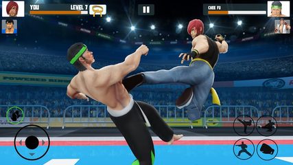 Screenshot 1: Tag Team Karate Fighting Game