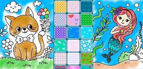 Screenshot 7: Princess coloring book pages