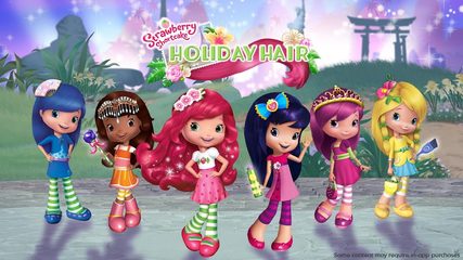 Screenshot 1: Strawberry Shortcake Holiday Hair